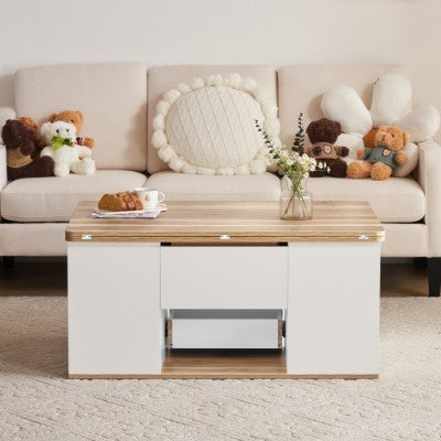 Grey Coffee Table With Storage
