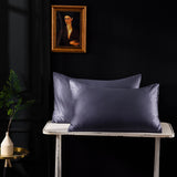 Polychromatic Silk Satin Zipper Pillow Case