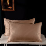 Polychromatic Silk Satin Zipper Pillow Case