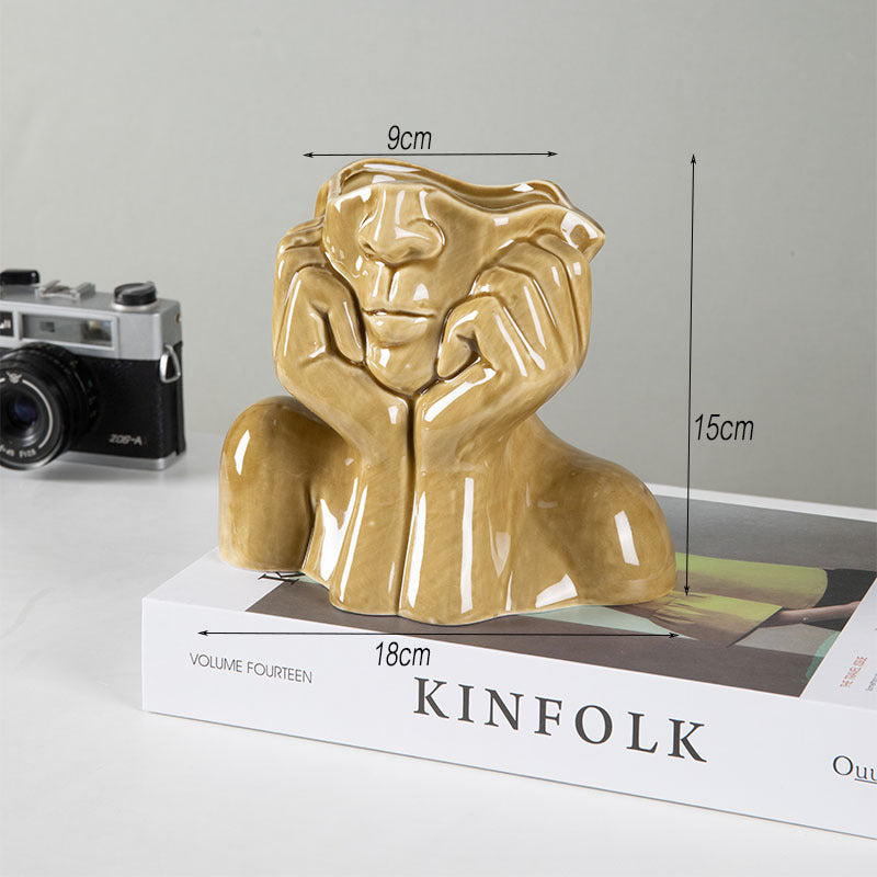 Home Decor Ceramic Vases Flower Vase 