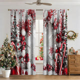 3D Digital Printed Christmas Curtains