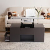 Grey Coffee Table With Storage
