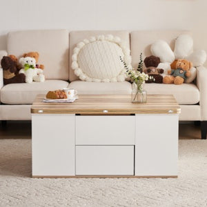 Grey Coffee Table With Storage