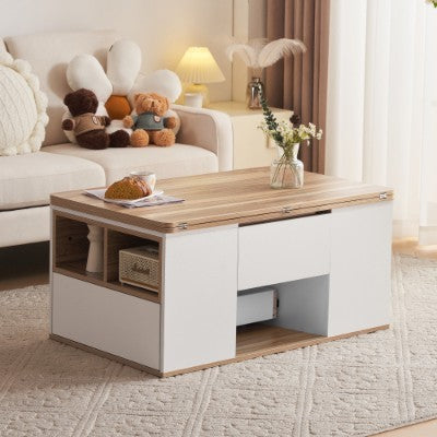 Grey Coffee Table With Storage