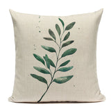 Leaf Hugging Pillow Case Sofa Cushion Napping Pillow Lumbar Cushion Cover Pillow Case Seat Pillow Cover